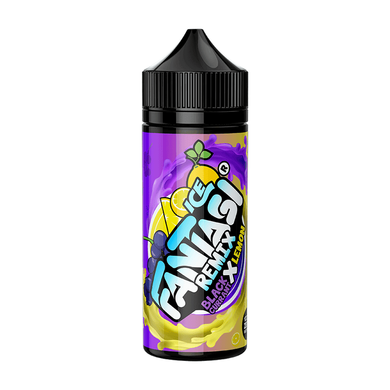 Blackcurrant x Lemon Ice Remix 100ml Short Fill Vape Juice by Fantasi - TABlites