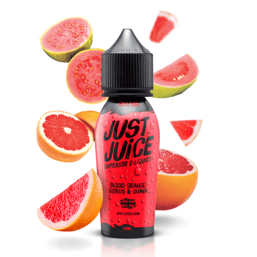 Blood Orange, Citrus & Guava Shortfill E-Liquid by Just Juice 50ml - TABlites