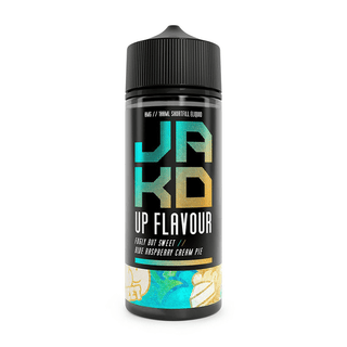 Blue Raspberry Cream Pie Shortfill E-Liquid by Jak'd 100ml