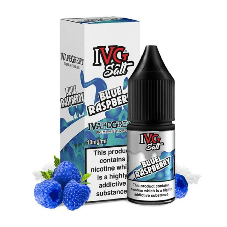 Blue Raspberry Nic Salt E-Liquid by IVG - TABlites