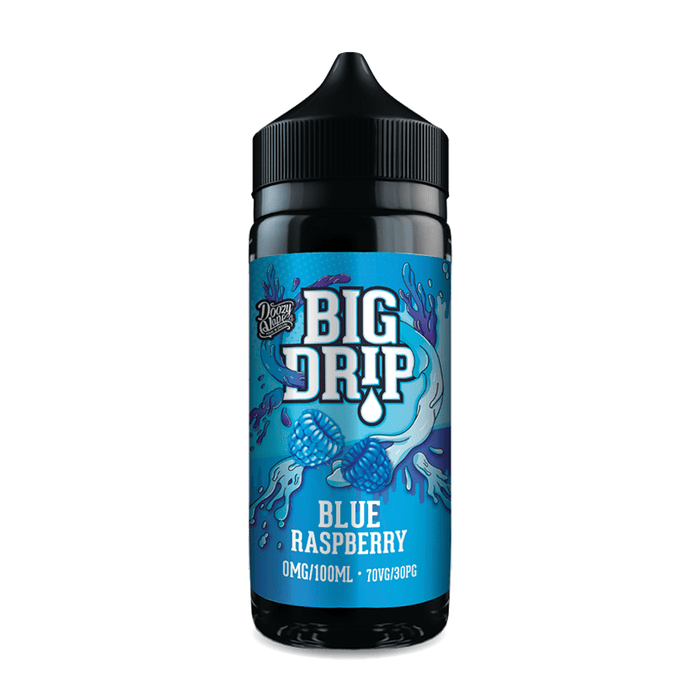 Blue Raspberry Shortfill E-Liquid by Big Drip 100ml - TABlites