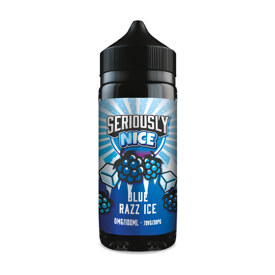 Blue Razz Ice Shortfill E-Liquid by Seriously Nice 100ml - TABlites
