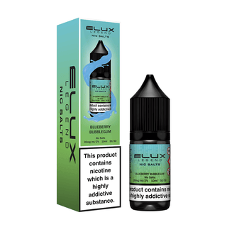 Blueberry Bubblegum Elux Legend Nic Salt Vape Juice by Elux