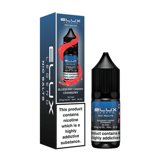 Blueberry Cherry Cranberry Elux Legend Nic Salt Vape Juice by Elux