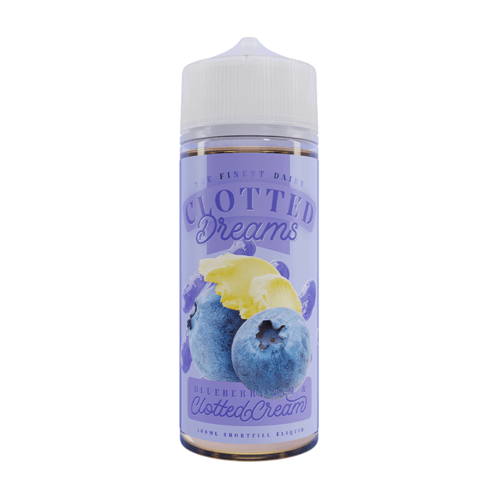 Blueberry Jam and Clotted Cream Short Fill E-Liquid by Clotted Dreams 100ml - TABlites