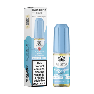 Blueberry Sour Raspberry by Bar Juice 5000 Nic Salt E-Liquid 10ml - TABlites