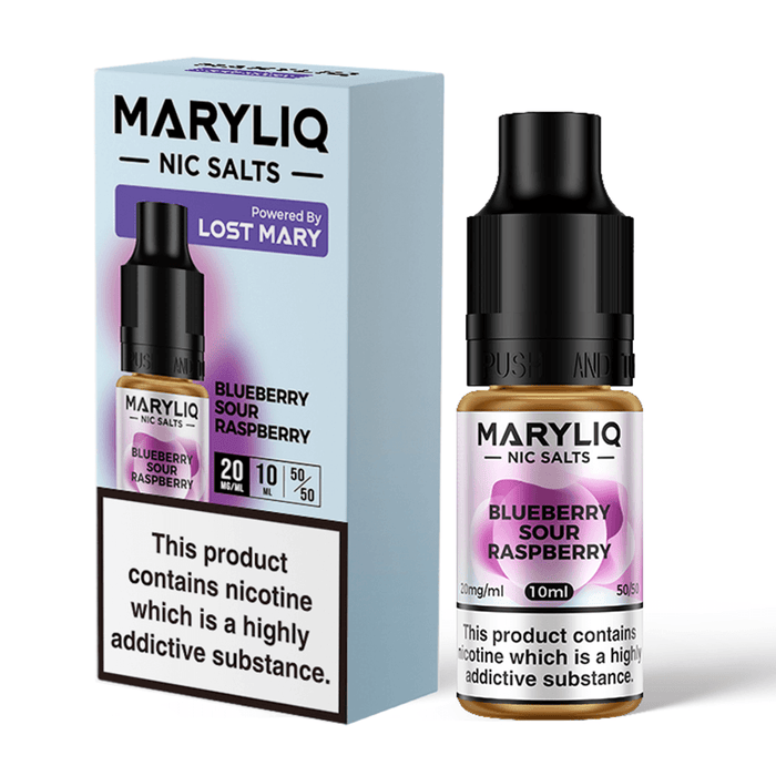 Blueberry Sour Raspberry Maryliq Vape Juice by Lost Mary - TABlites