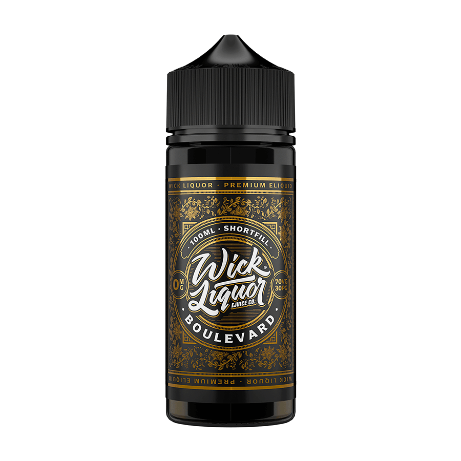 Wick Liquor Boulevard Shortfill E-Liquid | Vape Juice | Tablites Wick Liquor Boulevard Shortfill E-Liquid | Vape Juice | Tablites