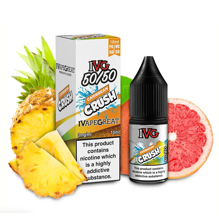 Caribbean Crush E-Liquid by IVG 50/50 - TABlites