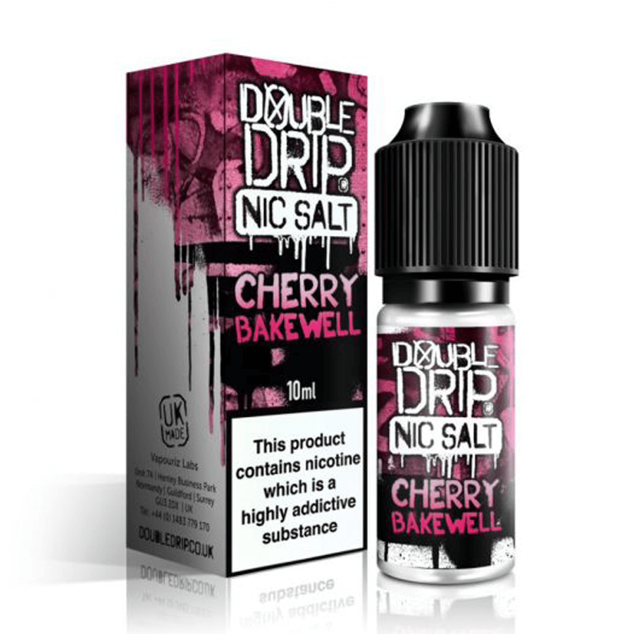 Cherry Bakewell Nic Salt E-Liquid by Double Drip Tablites Cherry Bakewell Nic Salt E-Liquid by Double Drip Tablites