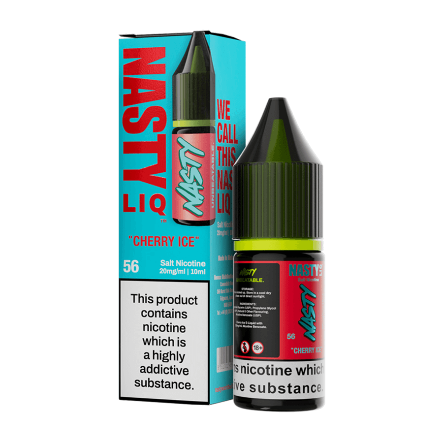 Cherry Ice Nastyliq Vape Juice by Nasty Juice Tablites Cherry Ice Nastyliq Vape Juice by Nasty Juice Tablites