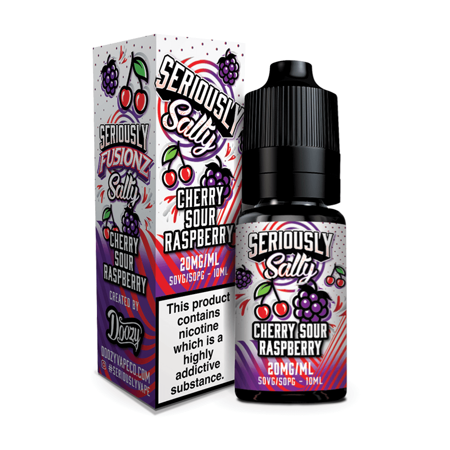 Cherry Sour Raspberry Seriously Salty Fusionz by Doozy Vape Tablites Cherry Sour Raspberry Seriously Salty Fusionz by Doozy Vape Tablites