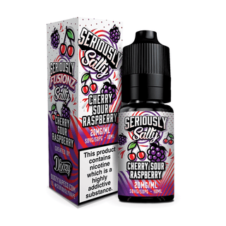 Cherry Sour Raspberry Seriously Salty Fusionz by Doozy Vape