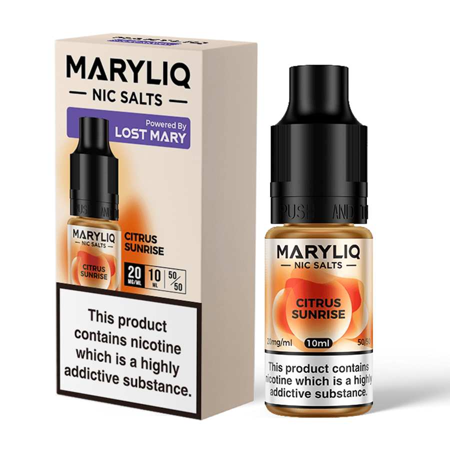 Citrus Sunrise Maryliq Vape Juice by Lost Mary Tablites Citrus Sunrise Maryliq Vape Juice by Lost Mary Tablites