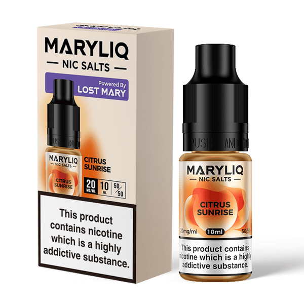 Citrus Sunrise Maryliq Vape Juice by Lost Mary Tablites Citrus Sunrise Maryliq Vape Juice by Lost Mary Tablites