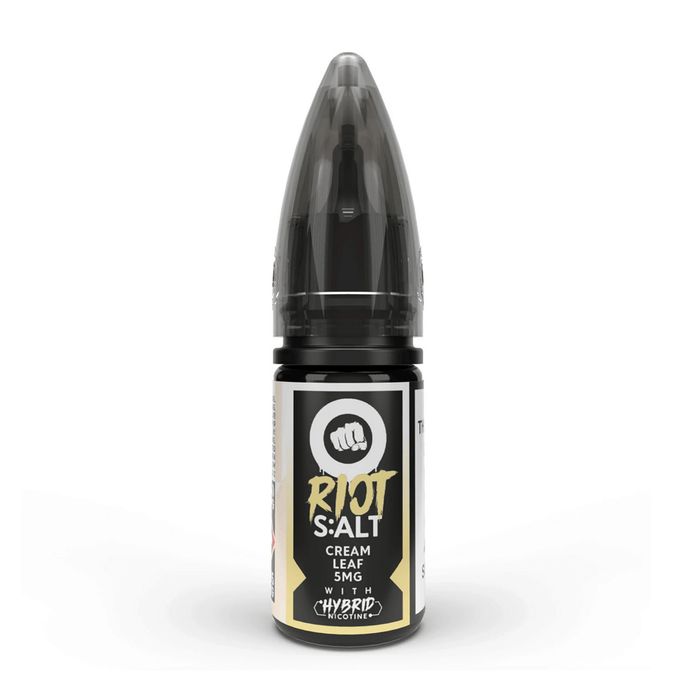 Cream Leaf Nic Salt E-Liquid by Riot Squad 10ml - TABlites