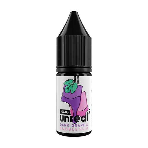Dark Grape and Bubblegum Nic Salt E-Liquid by Unreal 2 - TABlites