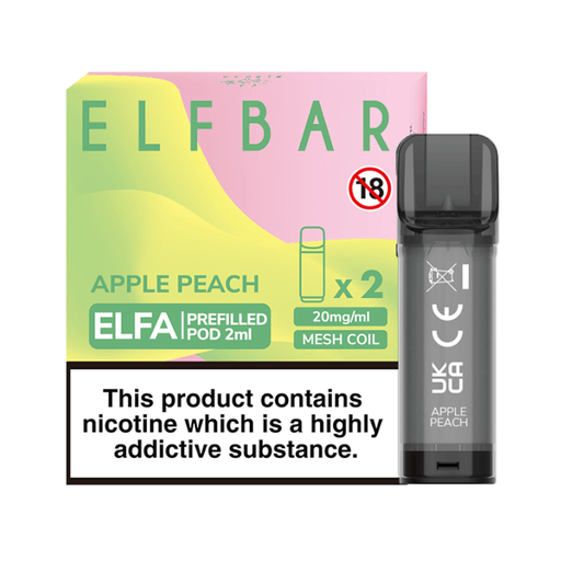 Elf Bar Elfa Prefilled Pods Apple Peach - TABlites