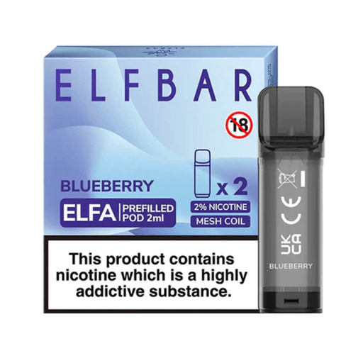 Elf Bar Elfa Prefilled Pods Blueberry - TABlites