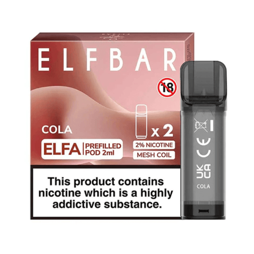 Elf Bar Elfa Prefilled Pods Cola - TABlites