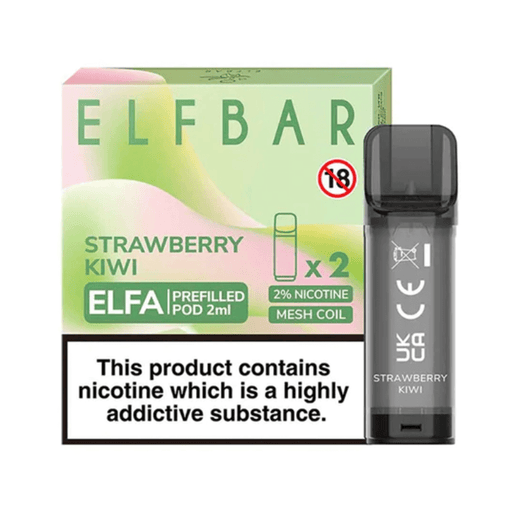 Elf Bar Elfa Prefilled Pods Strawberry Kiwi - TABlites