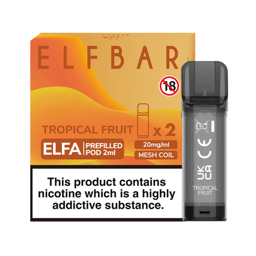 Elf Bar Elfa Prefilled Pods Tropical Fruit - TABlites
