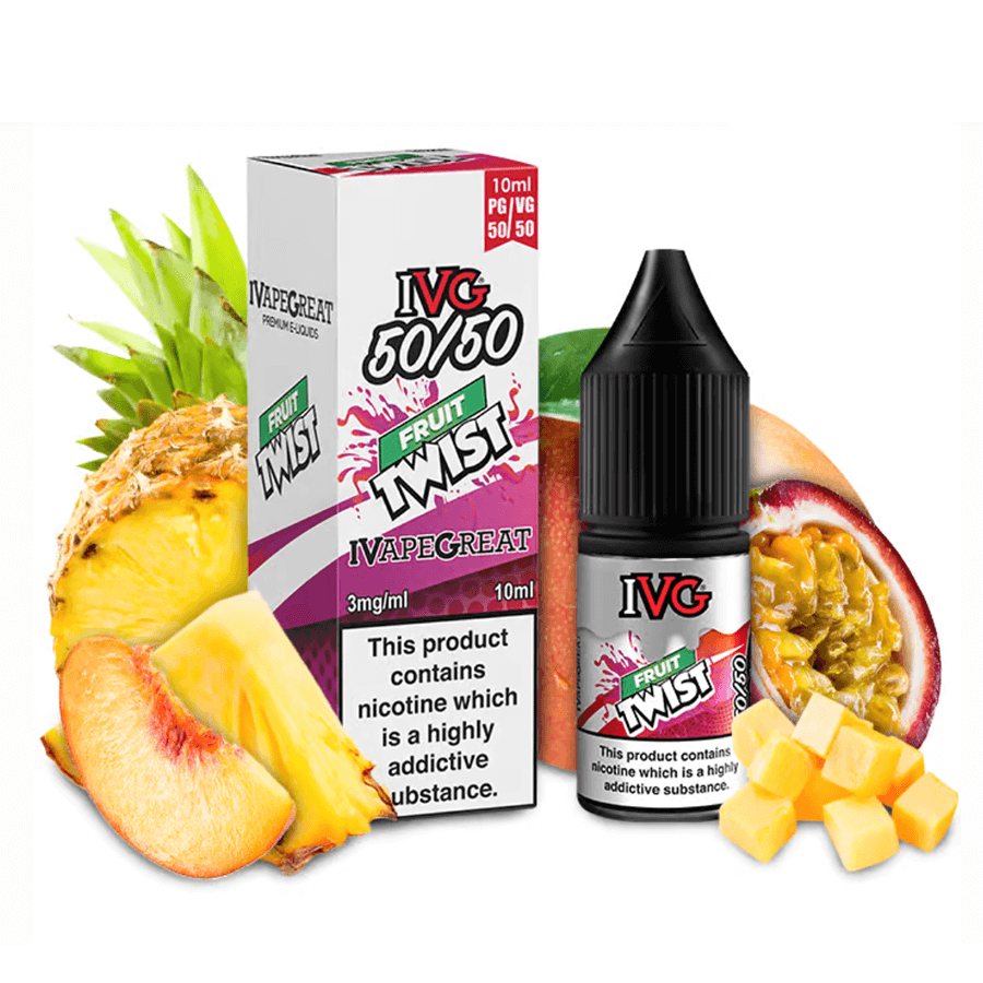 Fruit Twist E-Liquid by IVG 50/50- 5056348089806 - TABlites