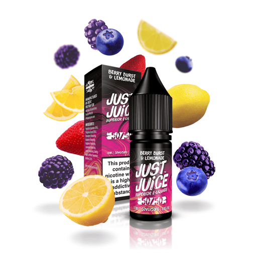 Fusion Berry Burst & Lemonade E-Liquid by Just Juice 5050 10ml- 5056168849451 - TABlites