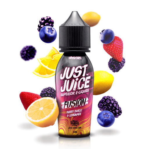 Fusion Berry Burst & Lemonade Shortfill E-Liquid by Just Juice 50ml- 5056168848218 - TABlites
