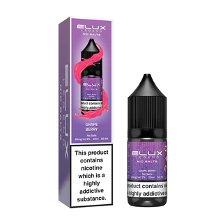 Grape Berry Elux Legend Nic Salt Vape Juice by Elux