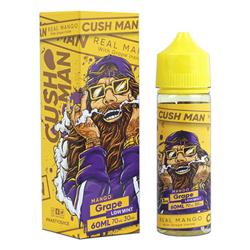 Grape Cush Man Shortfill E-Liquid by Nasty Juice 50ml- 5060656820228 - TABlites