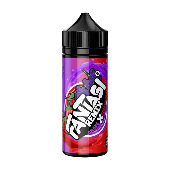 Grape x Strawberry Remix 100ml Short Fill Vape Juice by Fantasi- 5060902795980 - TABlites