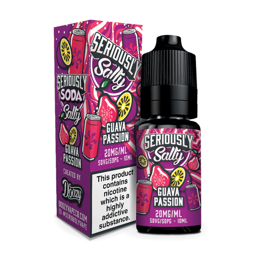 Guava Passion Seriously Salty Soda by Doozy Vape- 5056168831128 - TABlites
