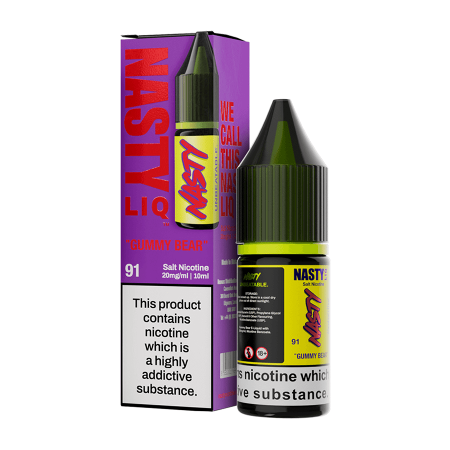 Gummy Bear Nastyliq Vape Juice by Nasty Juice — Tablites Vape Store