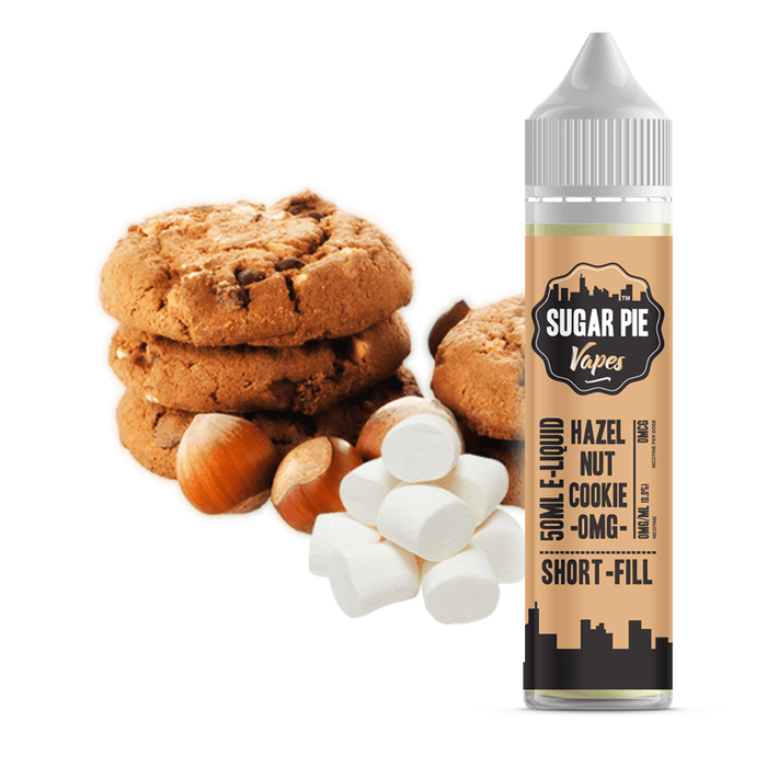 Hazelnut Cookie Shortfill E-Liquid by Sugar Pie Vapes 50ml- 11749 - TABlites