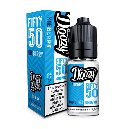 Hieberry Fifty 50 E-Liquid by Doozy- 5056168849291 - TABlites