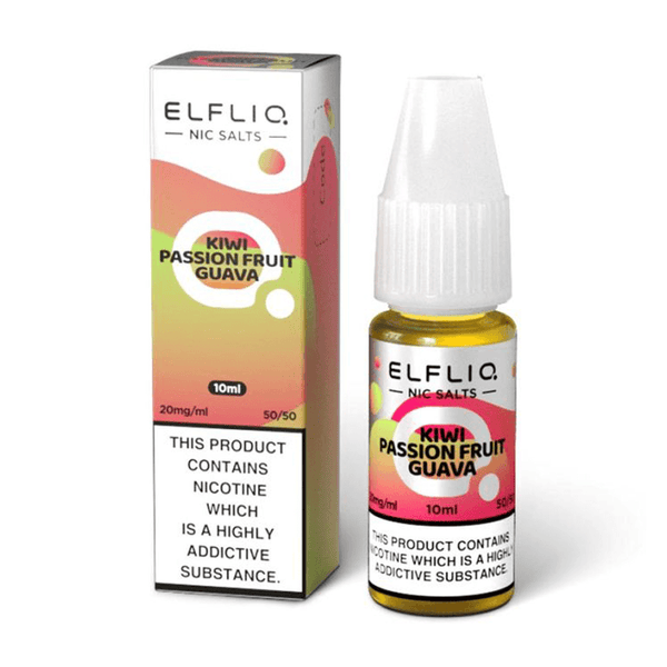 Kiwi Passion Fruit Guava Elfliq Vape Juice by Elf Bar - from £3 — TABlites