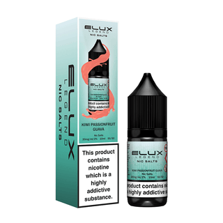 Kiwi Passionfruit Guava Elux Legend Nic Salt Vape Juice by Elux