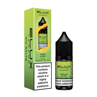 Lemon & Lime Elux Legend Nic Salt Vape Juice by Elux
