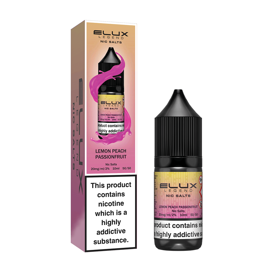 Lemon Peach Passionfruit Elux Legend Vape Juice by Elux — TABlites