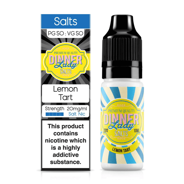 Lemon Tart Nic Salt E-Liquid by Dinner Lady 10ml- 5060576548462 - TABlites