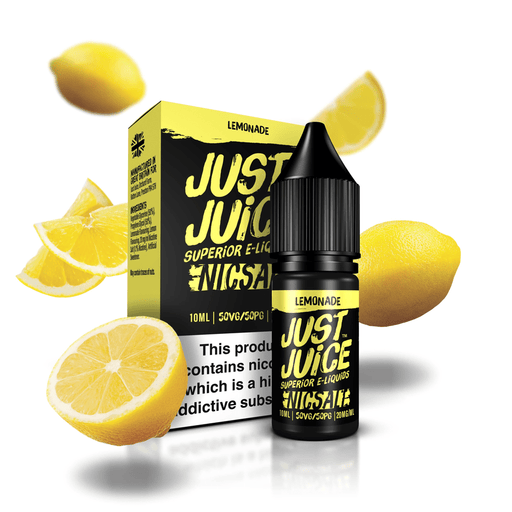 Lemonade Nic Salt E-Liquid by Just Juice 10ml- 5056168859443 - TABlites