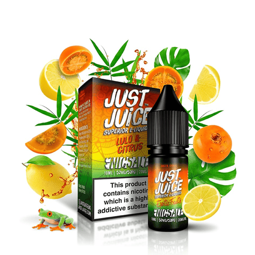 Lulo & Citrus Exotic Fruits Nic Salt E-Liquid by Just Juice 10ml- 5056168856145 - TABlites