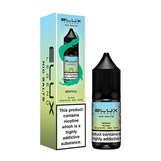 Menthol Elux Legend Nic Salt Vape Juice by Elux