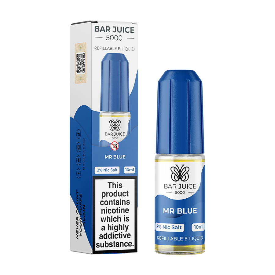 Mr Blue Bar Juice 5000 Nic Salt E-Liquid