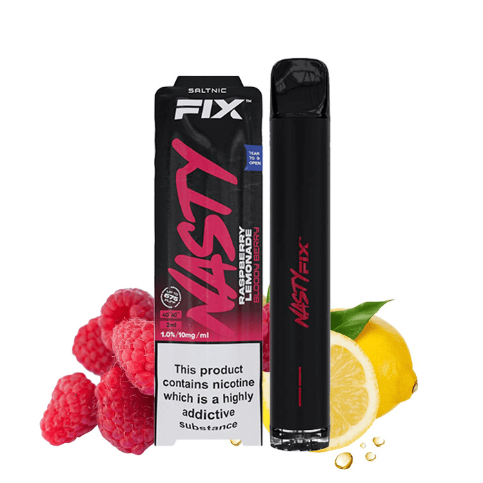 NASTY AIR FIX DISPOSABLE VAPE BLOOD BERRY WITH FRUIT