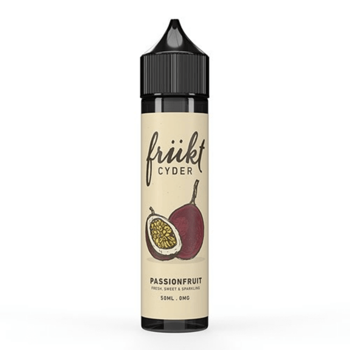 Passionfruit Shortfill E-Liquid by Frukt Cyder 50ml- 5056318203997 - TABlites
