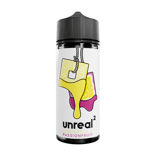 Pineapple and Passionfruit Short Fill E-Liquid by Unreal 2 100ml