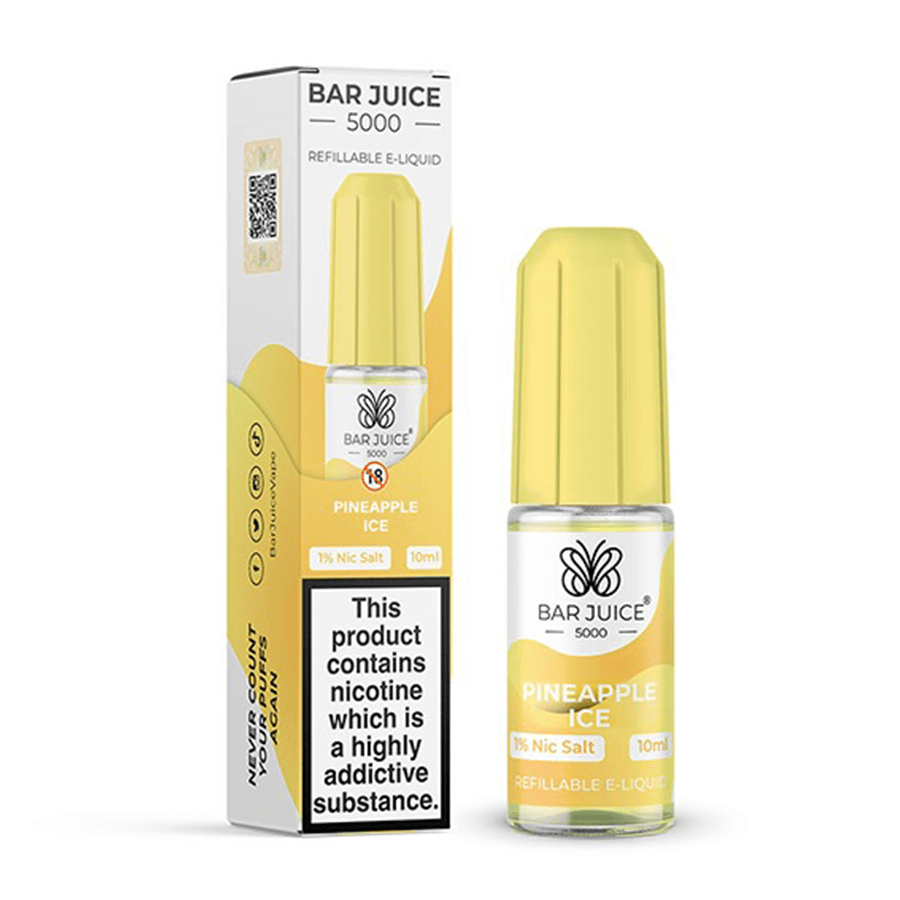 Pineapple Ice Bar Juice 5000 Nic Salt E-Liquid | 4 for 12 Tablites Pineapple Ice Bar Juice 5000 Nic Salt E-Liquid | 4 for 12 Tablites