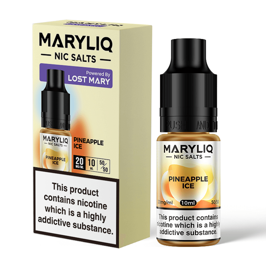 Pineapple Ice Maryliq Vape Juice by Lost Mary Tablites Pineapple Ice Maryliq Vape Juice by Lost Mary Tablites